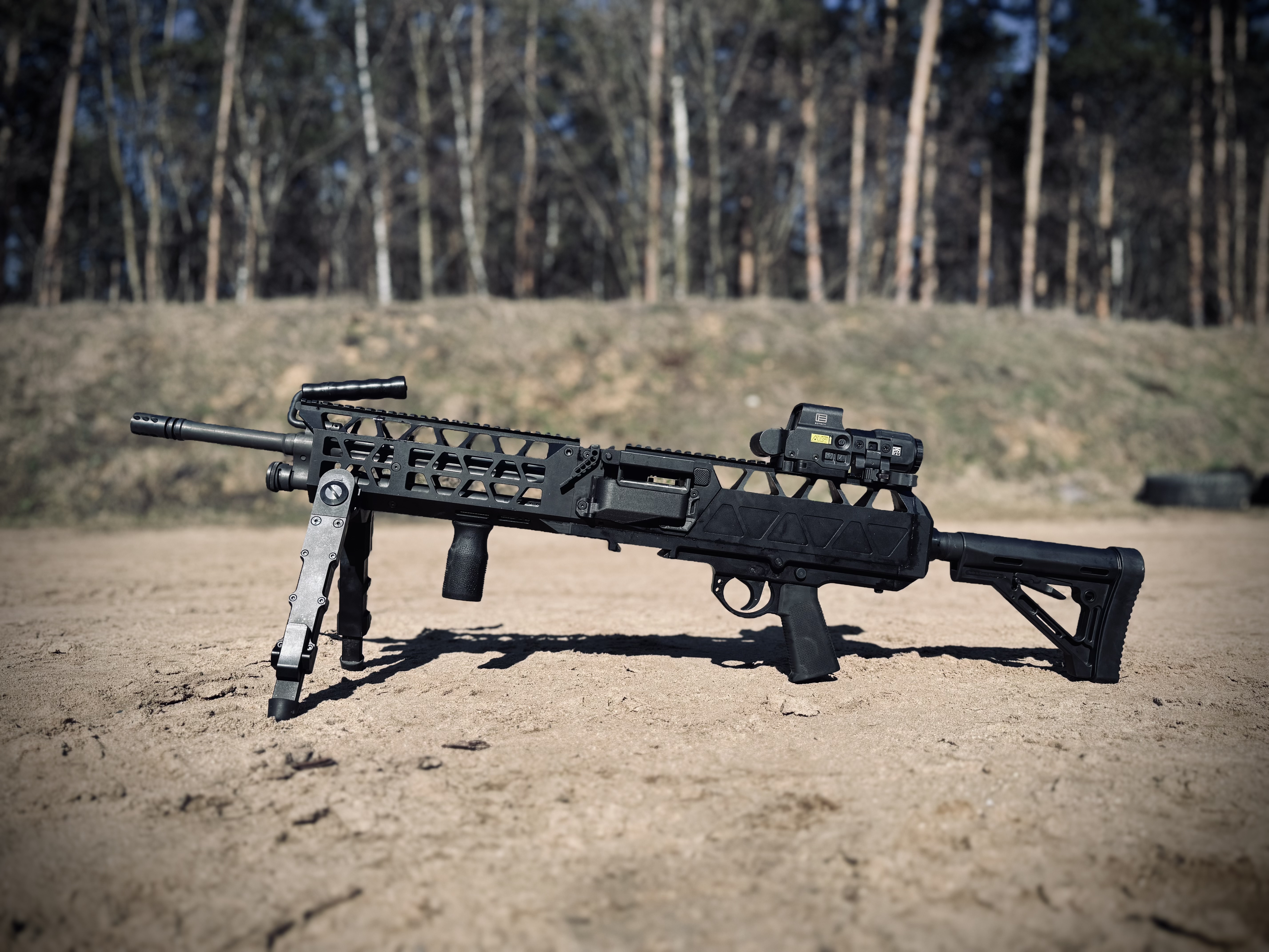MK 24 on the shooting range